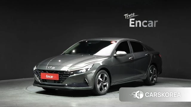 Hyundai Avante (CN7) 2022 Серый из Кореи