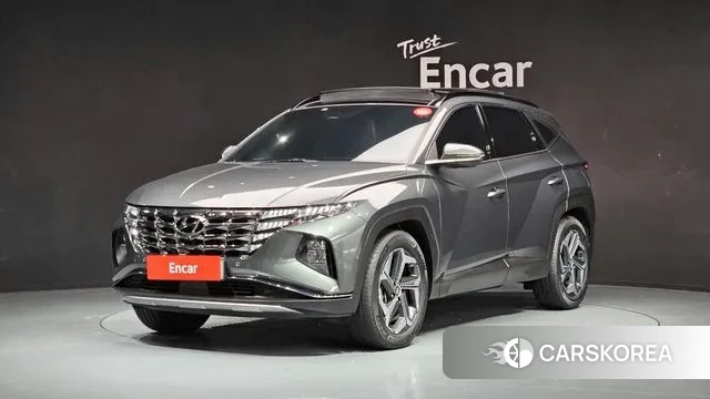 Hyundai Tucson Hybrid (NX4) 2022 Серый из Кореи