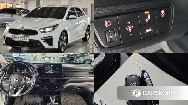 Kia Come New K3 2018 Белый из Кореи
