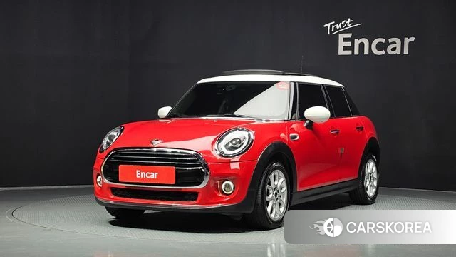 Mini Cooper 2021 Красный из Кореи