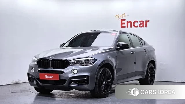 BMW X6 (F16) 2018 Серый из Кореи