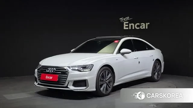 Audi A6 (C8) 2022 Белый из Кореи