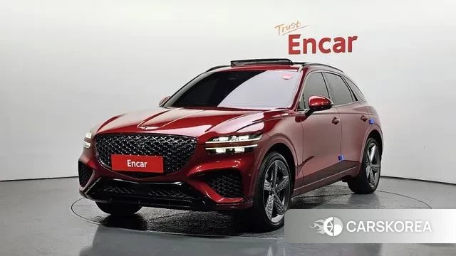 Genesis GV70 2021 Красный из Кореи