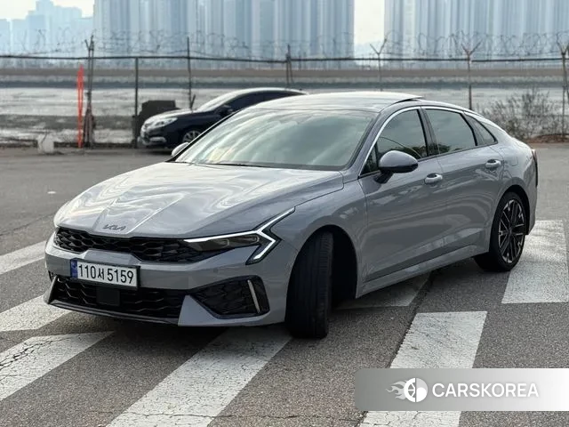 Kia The New K5 3rd generation 2024 Серый из Кореи