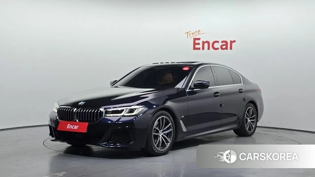 BMW 5 Series (G30) 2023 Черный из Кореи