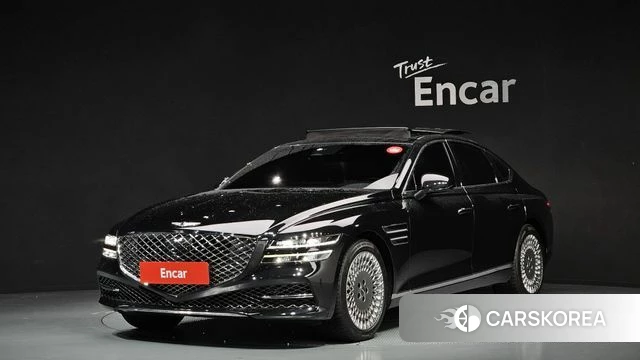 Genesis G80 (RG3) 2023 Черный из Кореи