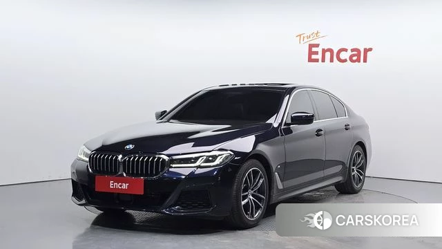 BMW 5 Series (G30) 2023 Черный из Кореи