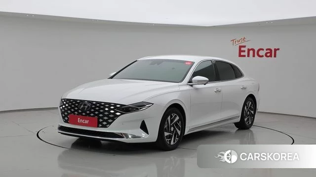 Hyundai The New Grandeur IG Hybrid 2022 Белый из Кореи