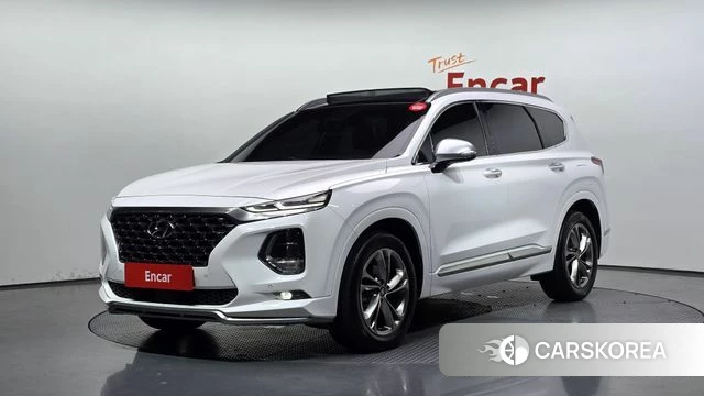 Hyundai Santa Fe TM 2018 Белый из Кореи