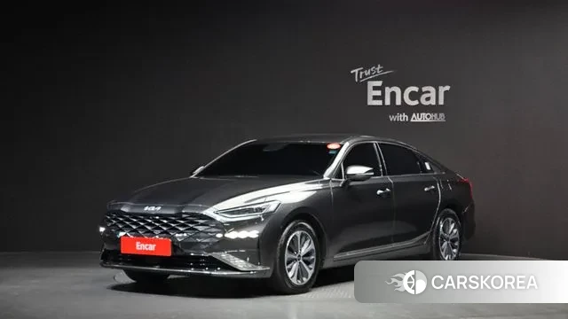 Kia K8 Hybrid 2022 Серый из Кореи