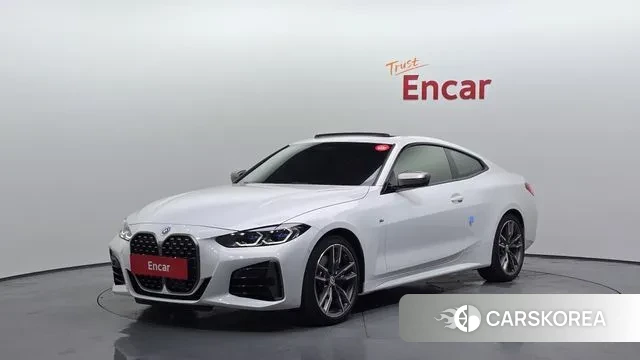 BMW 4 Series (G22) 2023 Белый из Кореи