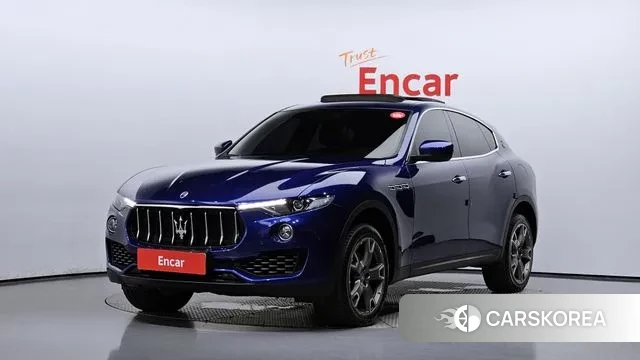 Maserati Levante 2018 Синий из Кореи