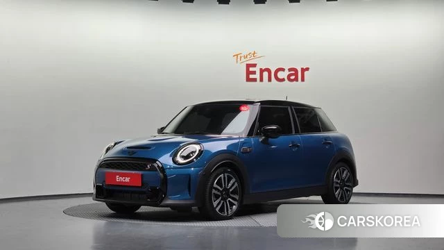 Mini Cooper S 2024 Синий из Кореи