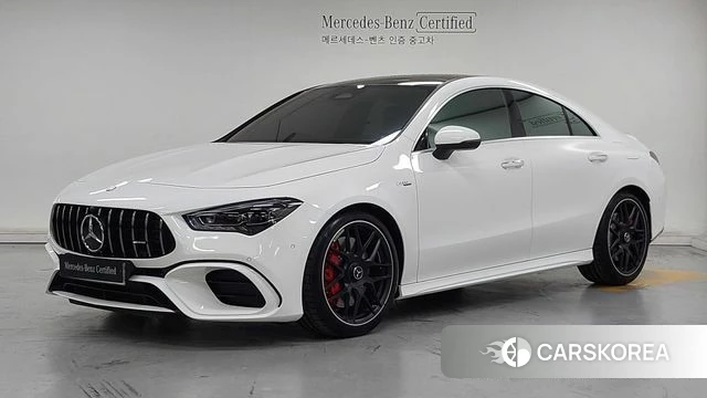 Mercedes-Benz CLA-Class C118 2025 Белый из Кореи