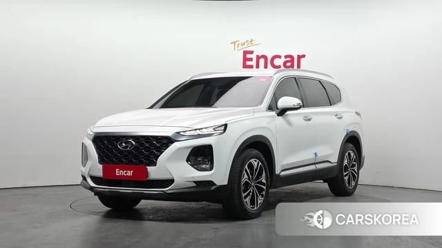 Hyundai Santa Fe TM 2020 Белый из Кореи