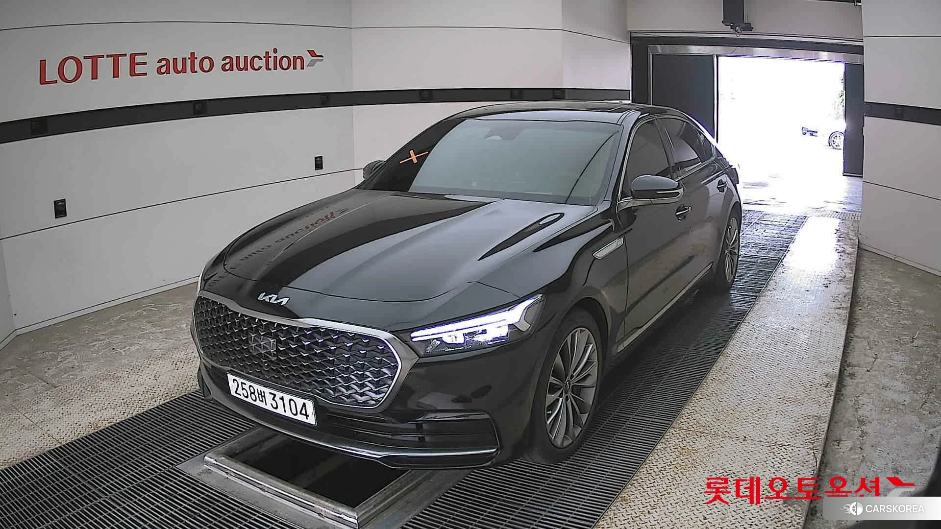 Kia K9 2023 Черный из Кореи