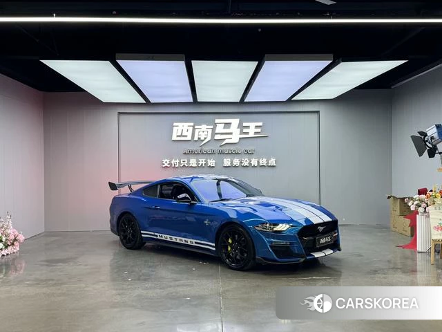 Ford Mustang 2022 Синий из Китая