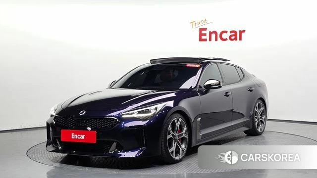 Kia Stinger 2019 Синий из Кореи