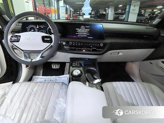 Kia K8 Hybrid 2023 Черный из Кореи