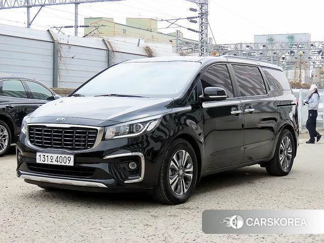 Kia The New Carnival 2019 Черный из Кореи