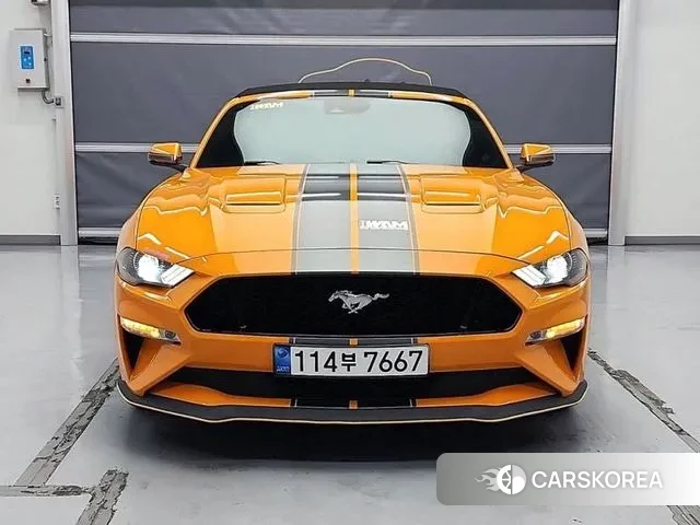Ford Mustang 2019 Оранжевый из Кореи
