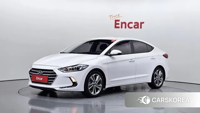 Hyundai Avante AD 2018 Белый из Кореи