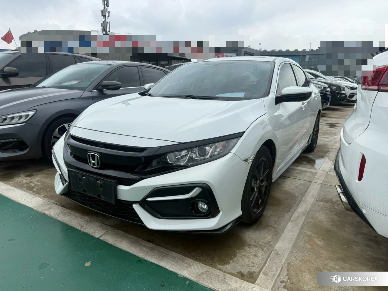 Honda Civic 2021 Белый из Китая