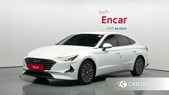 Hyundai Sonata Hybrid (DN8) 2021 Белый из Кореи