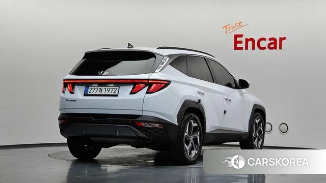 Hyundai Tucson (NX4) 2023 Белый из Кореи