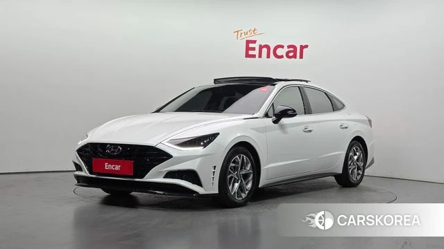 Hyundai Sonata (DN8) 2021 Белый из Кореи