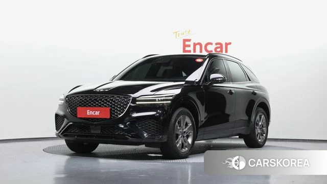 Genesis GV70 2021 Черный из Кореи