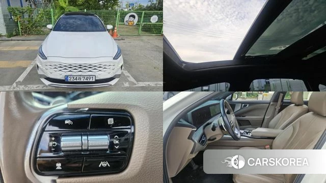 Kia K8 2021 Белый из Кореи