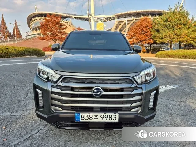 Ssangyong The New Rexton Sport 2021 Темно-зеленый из Кореи