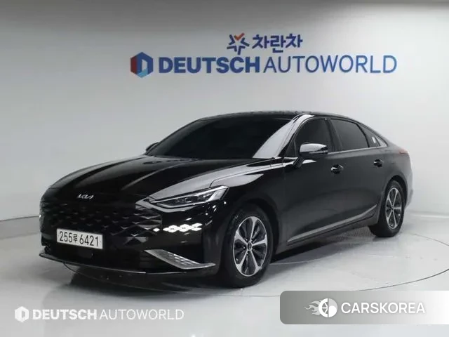 Kia K8 Hybrid 2022 Черный из Кореи