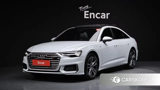 Audi A6 (C8) 2023 Белый из Кореи