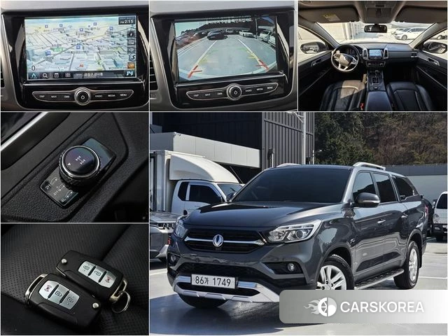 Ssangyong Rexton Sports 2018 Серый из Кореи