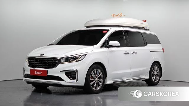 Kia The New Carnival 2018 Белый из Кореи