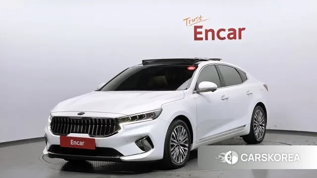Kia K7 Premier Hybrid 2020 Белый из Кореи