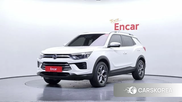Ssangyong Beautiful Korando 2021 Белый из Кореи