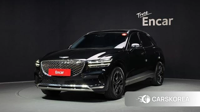 Genesis GV70 2021 Черный из Кореи