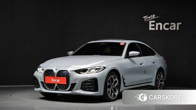 BMW i4 2022 Светло-серебряный цвет из Кореи