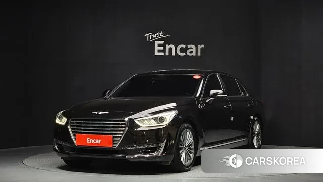 Genesis EQ900 2018 Черный из Кореи