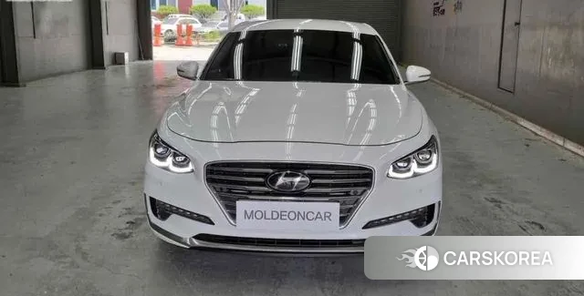 Hyundai Grandeur IG Hybrid 2019 Белый из Кореи