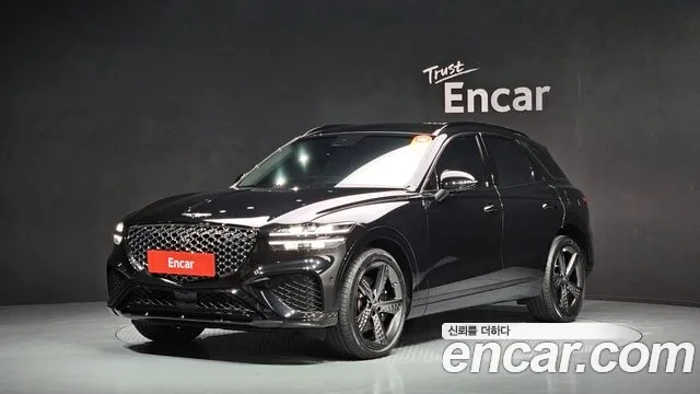 Genesis GV70 2024 Черный из Кореи