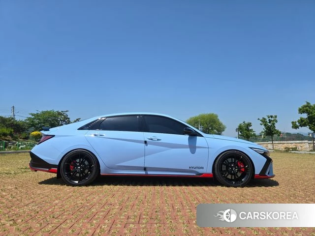 Hyundai The New Avante (CN7) 2025 Синий из Кореи