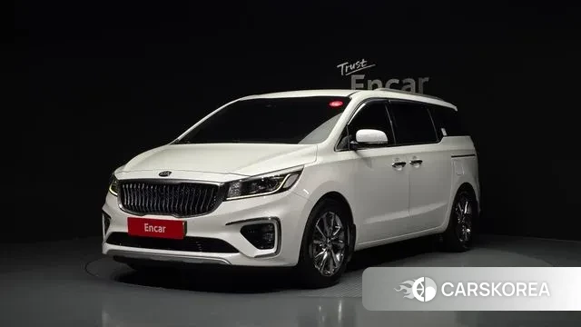 Kia The New Carnival 2018 Белый из Кореи