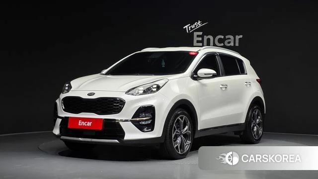 Kia Sportage The Bold 2019 Белый из Кореи