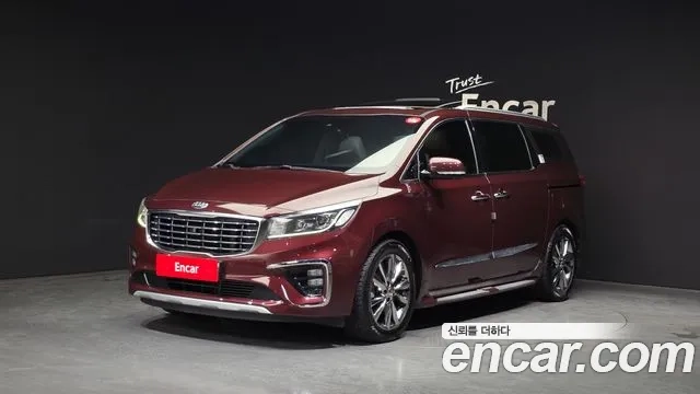 Kia The New Carnival 2018 Оранжевый из Кореи