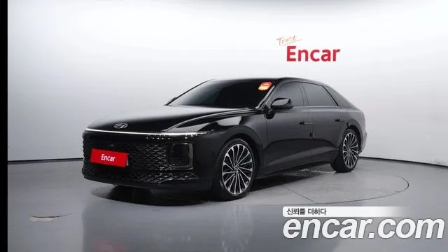 Hyundai Grandeur Hybrid (GN7) 2023 Черный из Кореи