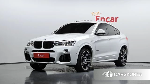 BMW X4 (F26) 2018 Белый из Кореи
